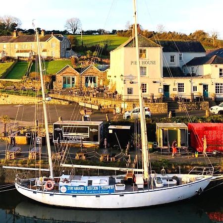 Stunning Yacht Sea Lion In Charlestown Harbour, Cornwall Ξενοδοχείο Εξωτερικό φωτογραφία
