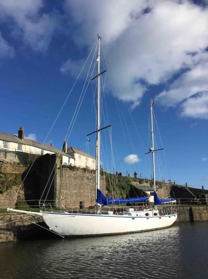 Stunning Yacht Sea Lion In Charlestown Harbour, Cornwall Ξενοδοχείο Εξωτερικό φωτογραφία